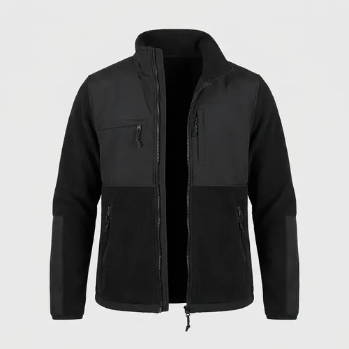 Buzo Hombre Campera Polar Invierno Abrigado C/bolsillos -njt
