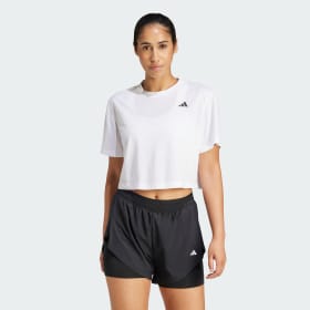 Remera DE Entrenamiento DE Corte Cuadrado Train Essentials