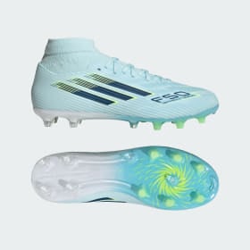 Botines F50 Sparkfusion League Caña Media Terreno Firme/pasto Sintético Para Mujer