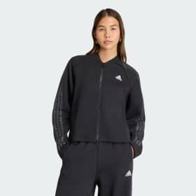 Chaqueta Bómber Con Pedrería