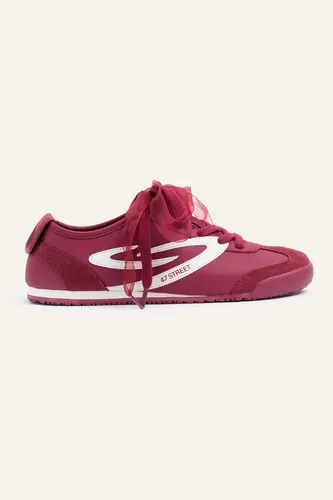 Zapatilla Bliss Efecto Cuero Mujer 47 Street
